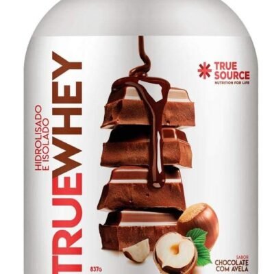 True Source True Whey (837G) – Hidrolisado E Isolado – Sabor Chocolate C/ Avelã